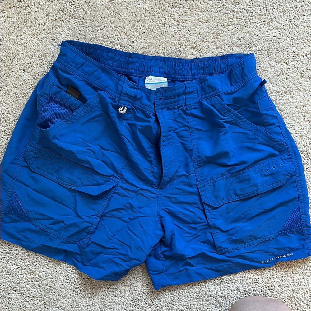 Columbia Men's Blue Outdoor Shorts